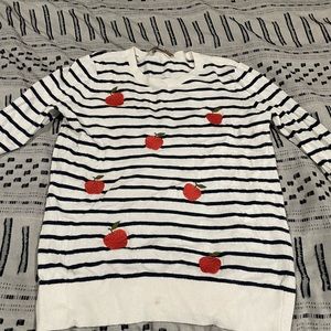 Loft teachers Apple sweater size M